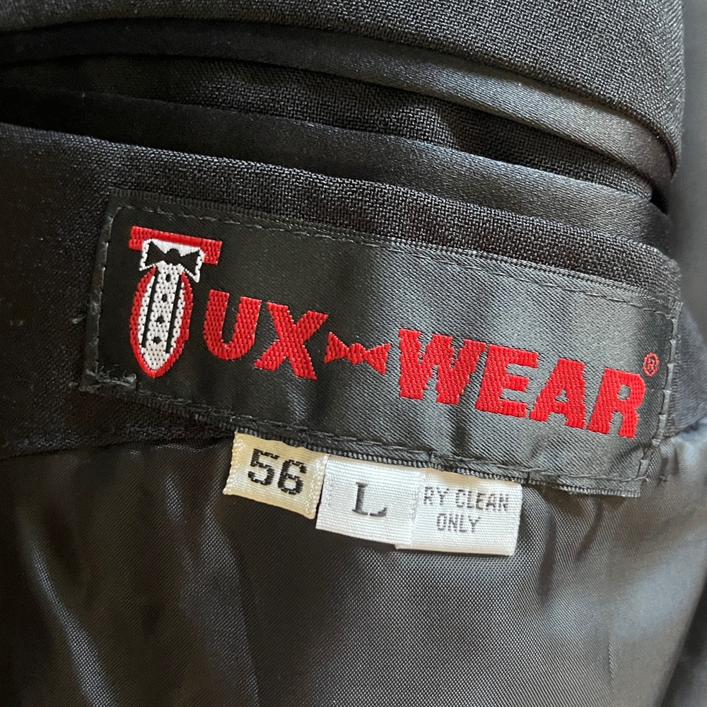 Black Tux 56 jacket 48-50 pant